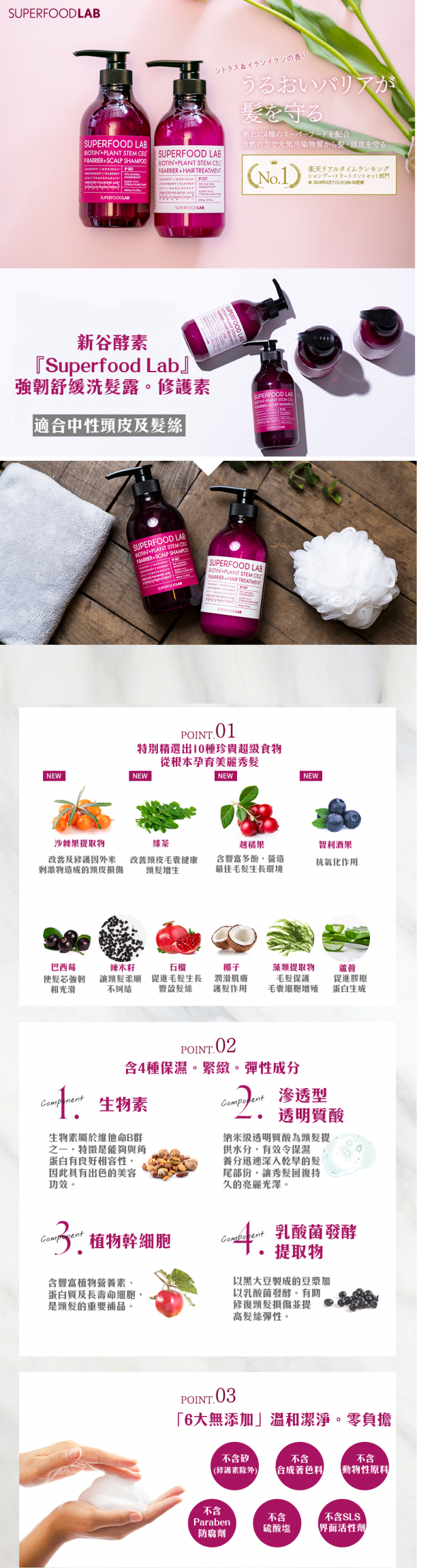 本頁圖片/檔案 - 強韌舒緩洗髮露修護素 (Pink) - HK Ver